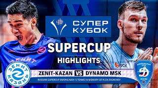 ZenitKazan vs Dynamo MSK  Highlights  SUPERCUP [upl. by Valdas]