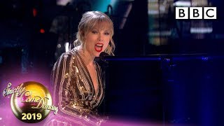 TaylorSwift performs Lover  The Final  BBC Strictly Come Dancing 2019 [upl. by Christi990]