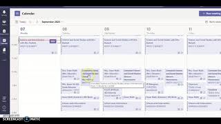 MS Teams Removing cancelled meetings from calendar [upl. by Alleinnad996]