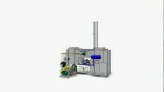 VOC Emission Control  Air Oxidizer  Regenerative Thermal Oxidizer RTO [upl. by Thaddaus]