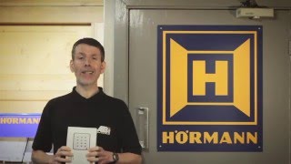 How to install and setup the Hormann CTV keypads [upl. by Stephanus]