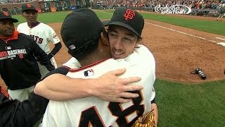 Lincecum pitches his second career nohitter [upl. by Akzseinga829]