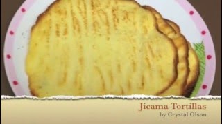 Jicama Tortilla Recipe [upl. by Ara]