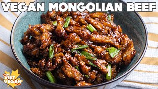 Vegan Mongolian Beef Soy Curls [upl. by Yelnats]