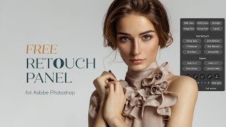 Free Retouch Panel for Adobe Photoshop [upl. by Akyssej496]