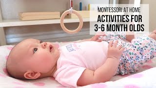 MONTESSORI AT HOME Activities for Babies 36 Months [upl. by Matty]