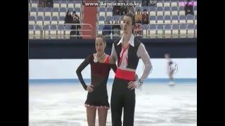 WJC 2011 Pairs SP  STOLBOVA amp KLIMOV RUS [upl. by Maillij694]