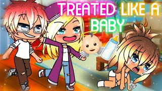 Treated Like A Baby  Gacha Life Mini Movie  GLMM   Farveay [upl. by Mattias]