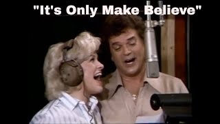 Conway Twitty  quotIts Only Make Believequot  Powerful Duet with Carroll Baker Best Audio and Video [upl. by Norrat]