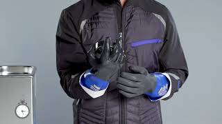 How to put on amp take off chemical protective gloves properly English [upl. by Assilrac614]