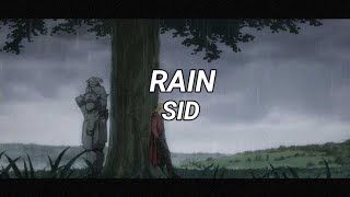 SID  Rain 【 Romaji Lyrics 】 [upl. by Keifer]