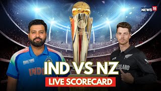 IND vs NZ Live Updates  ICC Champions Trophy 2025 Match Today  India Vs New Zealand  N18G [upl. by Otreblide]