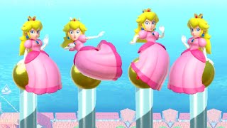 Super Mario Party  Peach Wins by Doing Absolutely Everything [upl. by Bodwell]