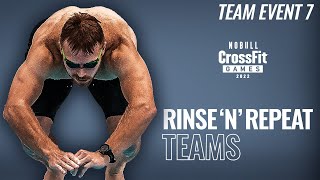 Team Event 7 Rinse N Repeat—2022 NOBULL CrossFit Games [upl. by Allista198]