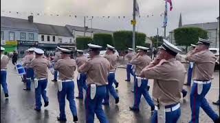 1st July Newtownards Ex servicemen flute band 2022 [upl. by Macnair]