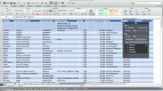 Using Excel Tables for Genealogy [upl. by Treve]