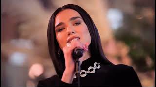 Dua Lipa performing LevitatingPretty Please at the Elton John’s AIDS Foundation Oscars preparty [upl. by Graniah]