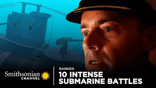 10 Intense Submarine Battles 💥 Hell Below  Smithsonian Channel [upl. by Yalonda]