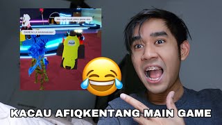 AQIL KACAU AFIQKENTANG MAIN GAME 😂 ANIME ADVENTURES 😍 [upl. by Nevets663]