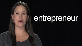 How to Say Entrepreneur – American English [upl. by Say546]