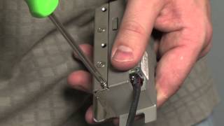 HES8500 electric strike install video [upl. by Ydisac366]