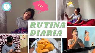 Rutina diaria  Melany [upl. by Anikal859]