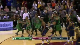 Avery Bradley Hits the Game Winner in Cleveland [upl. by Lilas713]