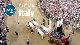 Siena Italy Palio Horse Race  Rick Steves’ Europe Travel Guide  Travel Bite [upl. by Aniluap325]