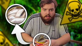 PROBANDO LA COMIDA MÁS ASQUEROSA DEL MUNDO SURSTRÖMMING SUECO [upl. by Grishilda131]