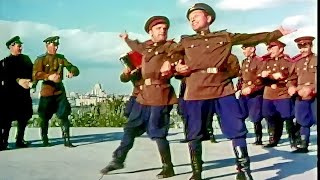 quotSoldiers dancequot  The Alexandrov Ensemble 1965 [upl. by Mundford]