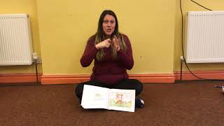 Each Peach Pear Plum in BSL British Sign Language and read aloud [upl. by Adnara]