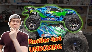 Traxxas Rustler 4x4 VXL Unboxing [upl. by Gnilyarg]