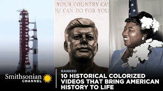 10 Colorized Videos That Bring American History to Life 🏛️ Smithsonian Channel [upl. by Sula18]