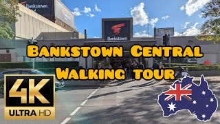 🇦🇺 BANKSTOWN CENTRAL WALKING TOUR 4K [upl. by Yelehsa]