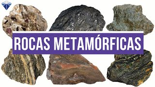 Rocas Metamórficas Características y Ejemplos Minerales [upl. by Hawger729]