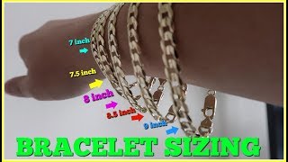 HOW to find your bracelet size FROM HOME [upl. by Trinidad949]