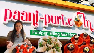 Automatic Paani Puri Machine Chinese Panipuri  Chocolate Pani Puri Maninagar Street food [upl. by Sexton]