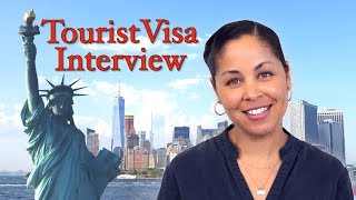 Tips for USA Tourist Visa Interview  B1B2 visa interview questions [upl. by Aikkin]