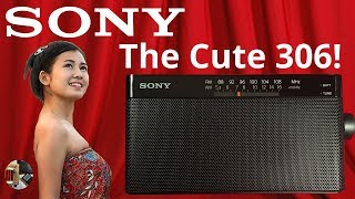 Sony ICF306 AM FM Portable Radio Review [upl. by Nirehs]