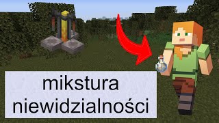 jak zrobić miksturę niewidzialności w Minecraft [upl. by Valeda]