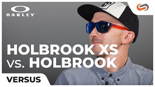 Oakley Holbrook XS vs Original Holbrook  SportRx [upl. by Neelak413]