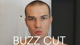 BUZZ CUT  MENS HAIRSTYLES  NICK MADRID [upl. by Kevina]