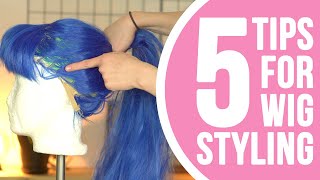 5 Basic Tips for Cosplay Wig Styling [upl. by Radmen13]