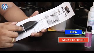 IKEA MILK FROTHER Review amp Battery Installation [upl. by Burkhart755]