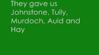 Willie Maley  Charlie amp The Bhoys  With Lyrics [upl. by Canotas]