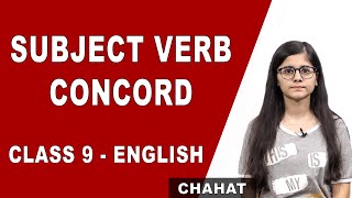 Subject Verb Concord  NCERT  Class 9 English Grammar  CBSE  Rules  Concept And Tricks [upl. by Aipotu]