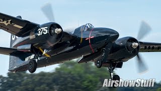 Warbird Chaos in Oshkosh  Saturday  EAA AirVenture Oshkosh 2018 [upl. by Clarisa551]