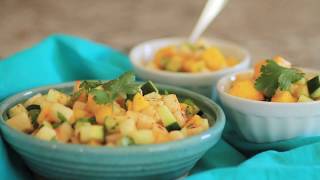 Easy Mango Jicama Cucumber Salad [upl. by Burd]