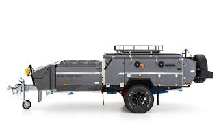 EZYTRAIL STIRLING GT MK3  FORWARD FOLD CAMPER TRAILER [upl. by Witherspoon]