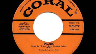 1956 HITS ARCHIVE Picnic  McGuire Sisters [upl. by Ahsiemac]